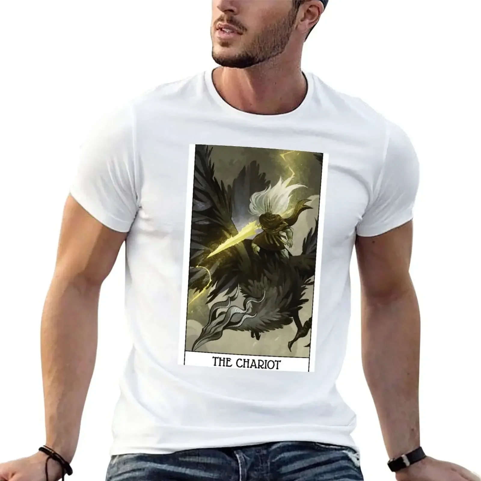 Souls Tarot: The Chariot T-Shirt graphic t shirt vintage sublime mens t shirts