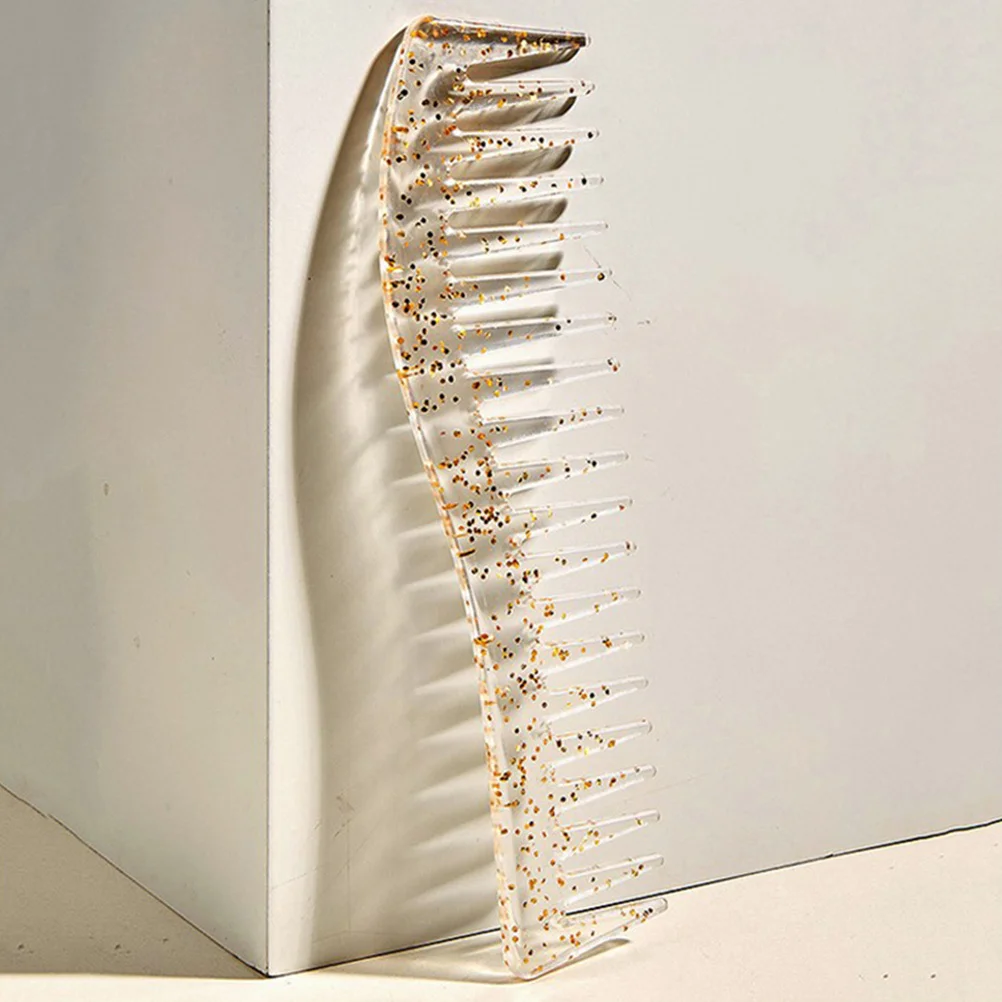 

3Pcs Disc Comb Hairdressing Tool for Fine Hair Styles Anti-Static Smooth Polished Teeth Comfortable Daily Use Salon Home Styling