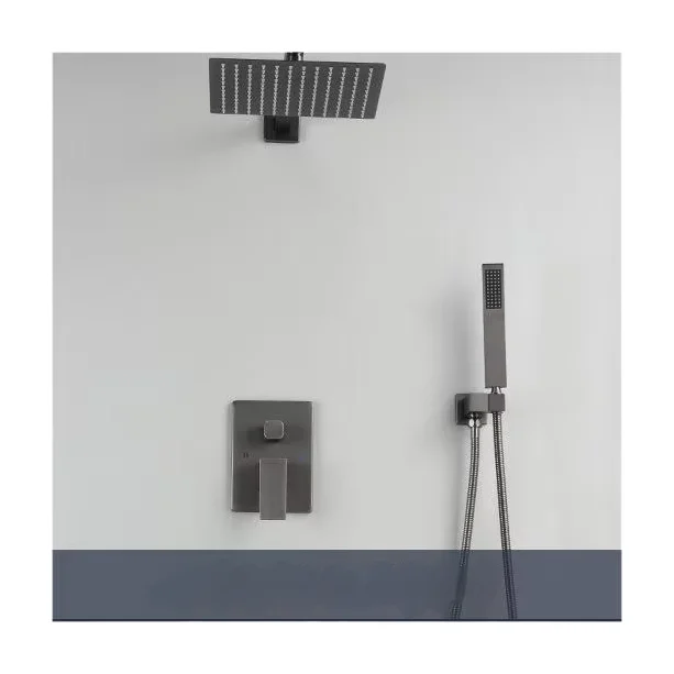 ชุดก๊อกน้ำอาบน้ำ FEIDU, หัวฝักบัวทองเหลืองสุดหรู, ชุดก๊อกน้ำฝักบัวติดผนังแบบสองฟังก์ชั่น