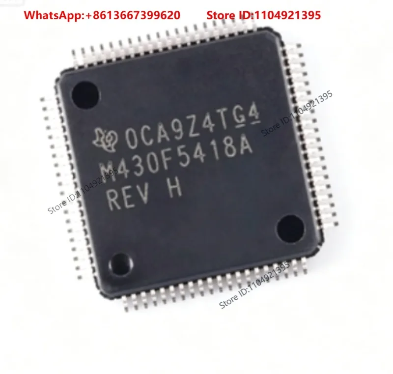 MSP430F5418AIPNR LQFP-80 16-bit mixed-signal microcontroller - MCU