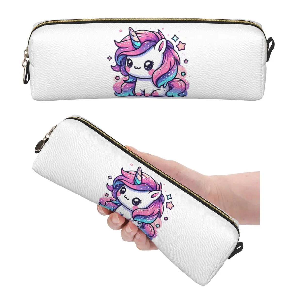 Sparkle Unicorn Magic Pencil Cases Big Capacity Pen Bags Pen Box For Boys Girls School Office Pencil Pouch Cosmetic bag