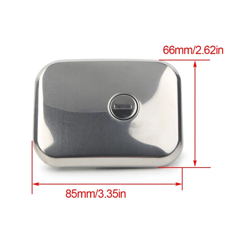 Motorcycle For KAWASAKI KZ250 KZ305 KZ440 KZ550 KZ750 KZ650 KZ1000 KZ1100 KZ1300  51048-1003 Fuel Gas Cap Tank Cover with 2 Keys view 3
