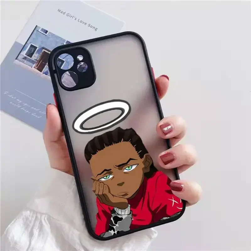 The Boondocks Phone Case matte transparent For iphone 14 11 12 13 plus mini pro max