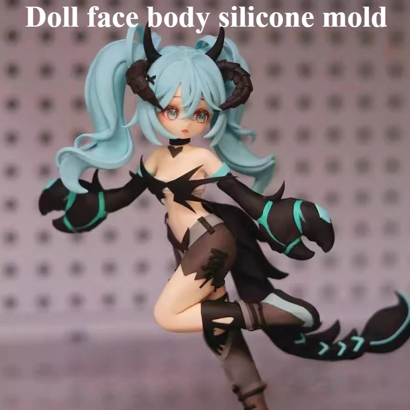 

Сверхлегкая глиняная кукла, правильно пропорционаемая силиконовая форма для тела девушки, сделай сам, полимерная глина, анимационная кукла, инструмент для изготовления контура тела