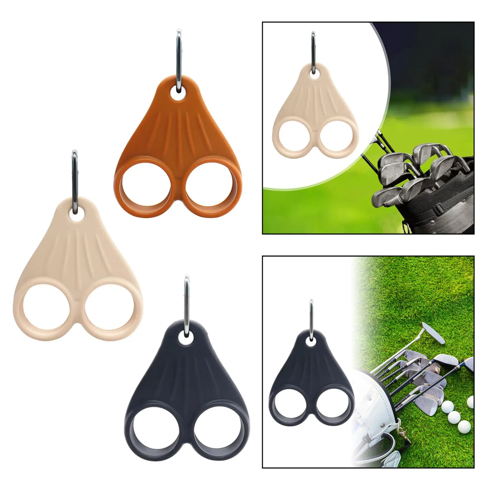 

Golf Ball Holder Golf Clun Accessories Metal Buckle Clip Training Ball Carry