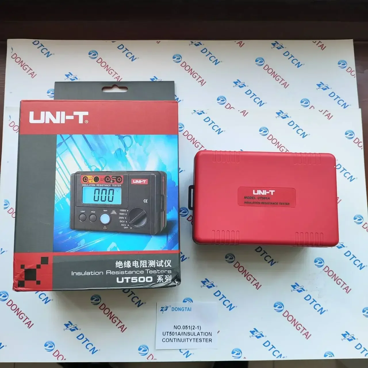 NO.051(2-1) UT501A/CONINUITTESTER DE INSULACIÓN