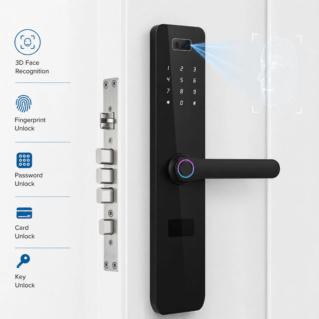 bluelock-tuya-wisa-smart-lock-wi-fi-3d-face-recognition-fingerprint-key-code-memory-card-aluminum-alloy-commercial-residential