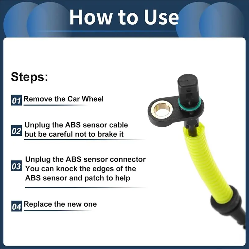 ABS Wheel Speed Sensor 68312453AB 68312453AD