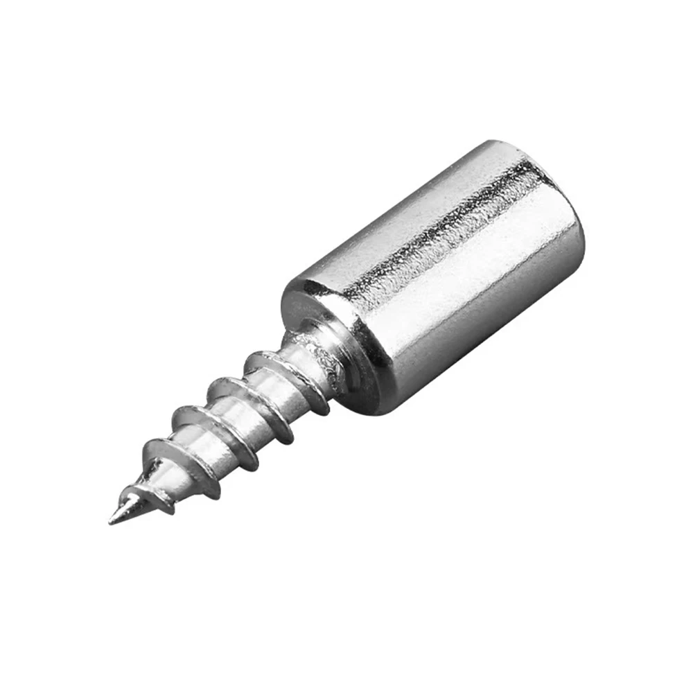 Yiqianyuan M4.5x25mm مسامير ذاتية التنصت لخزانة خزانة تخزين الرف الحاجز المسمار دعم ثابت مع الأكمام المطاطية