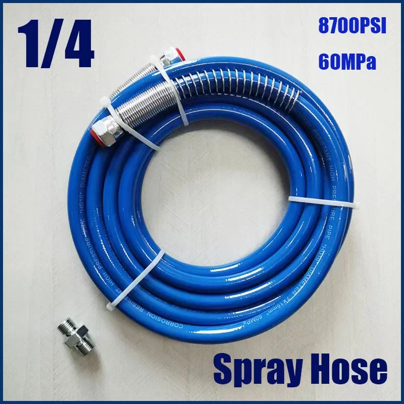 High pressure Spray Hose BSP 1/4" Connecting 7800Psi Airless Paint Sprayer Spare Part Paint Sprayer Hose For Sprayer Gun Pipe