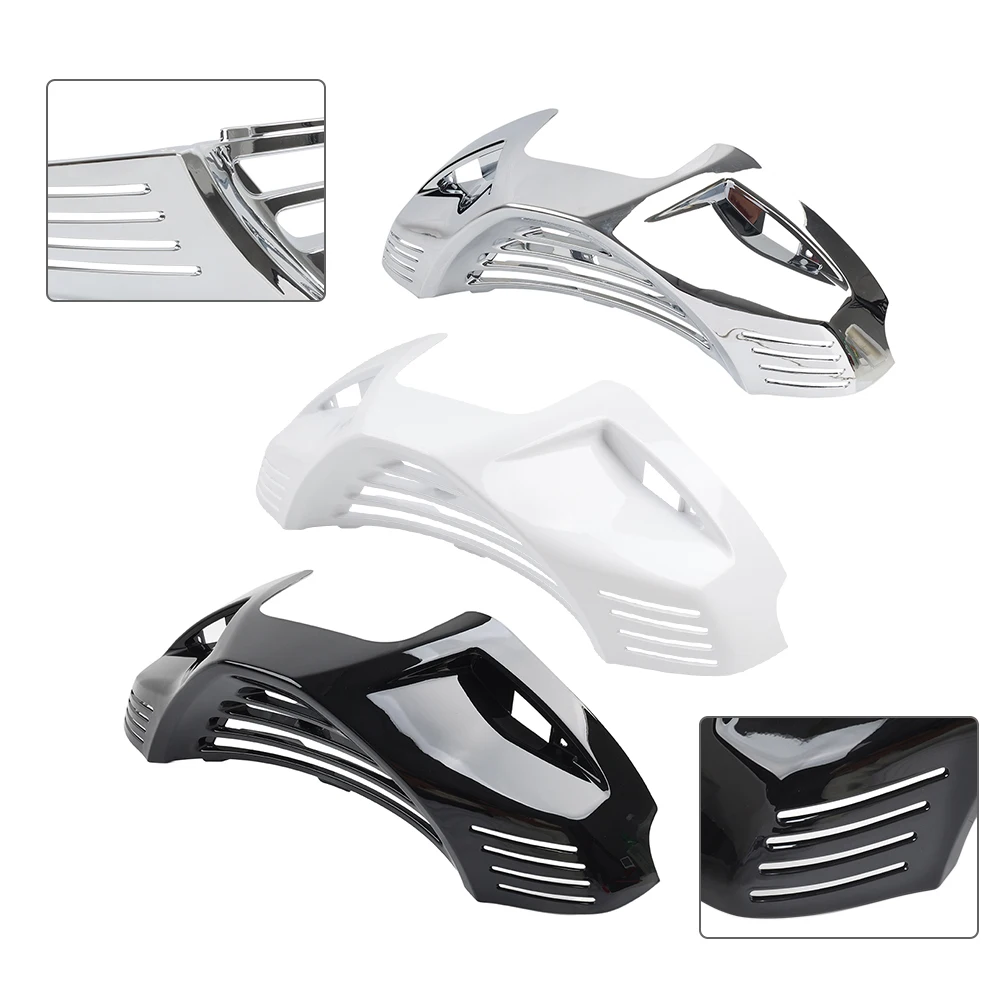 Vorderes unteres Verkleidungsgehäuse ABS Chrom/Schwarz für Honda Goldwing 1500 GL1500SE GL1500A Gold