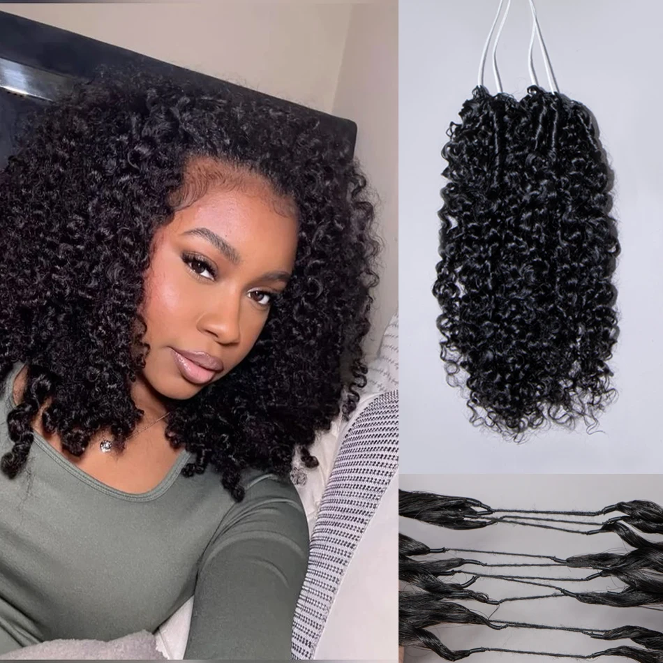 

Натуральные человеческие волосы для плетения косичек без узлов, легкие, предварительно разделенные, для женщин