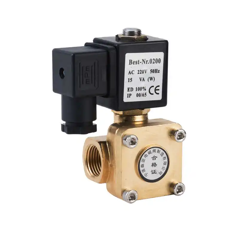 1PCS 4 points 0927200 Pilot Solenoid Valve 16KG Can Be installed Vertically High Pressure Water Valve Air Valve 220V 24V