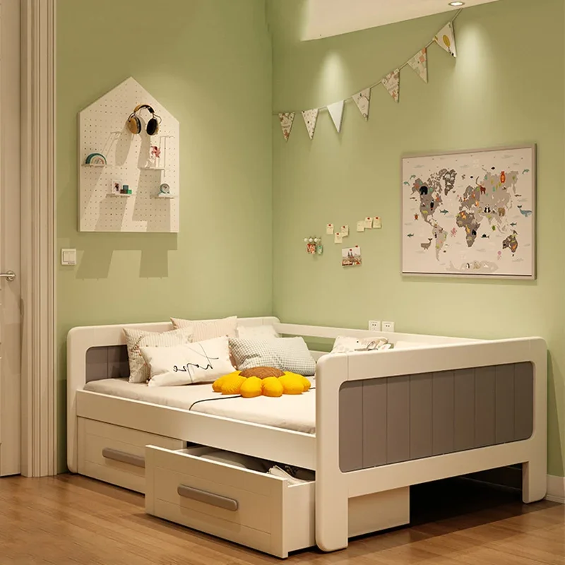 Storage Drawers Double Bed Comferter Relaxing Small Children Double Bed Twin Frame Camas De Dormitorio Bedroom Furniture