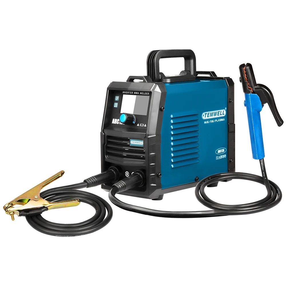 Mini Welding Machine MMA/ARC120 Inverter Arc Electric Welder For Current Adjustable Portable Suitable DIY Projects And Repairs
