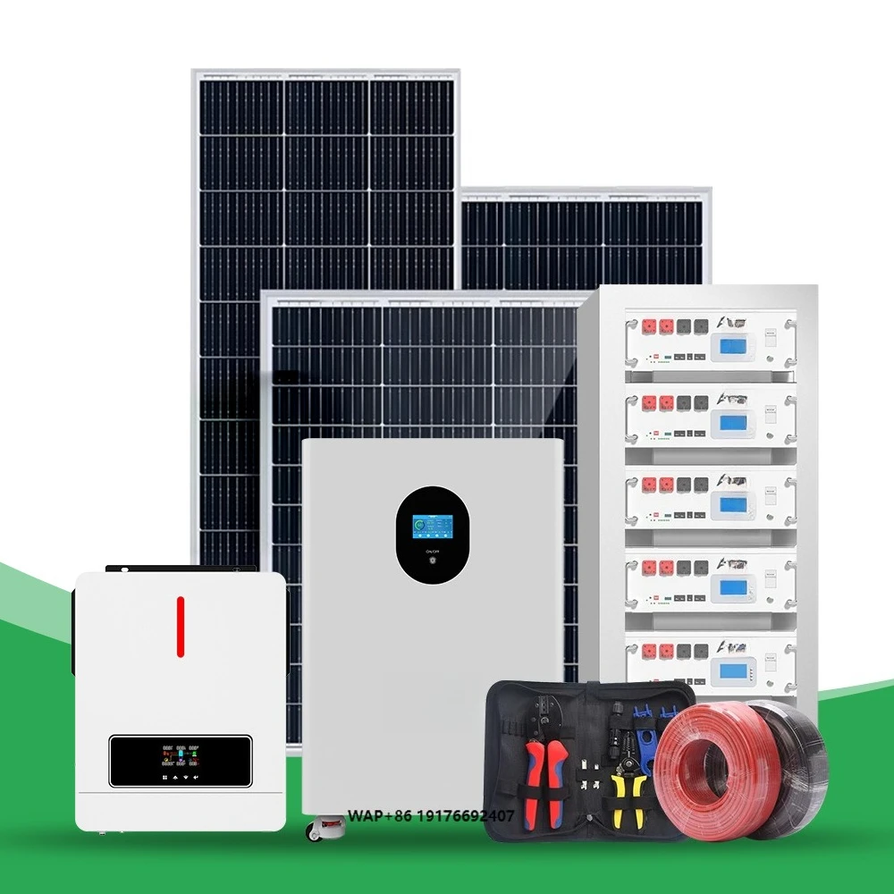 1kw 3kw 5kw 10kw 15kw 20kw 30KW 50KW Off-Grid Hybrid Solar Power System/Home Solar Panel Kit 3000W 5000W Sun Battery