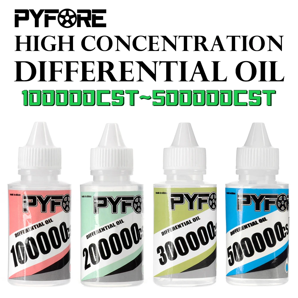 PYFORE Hoge Concentratie siliconen Diff olie 100000csT-500000csT voor Rc Auto Monster Truck Buggy Differentieel Accessoires
