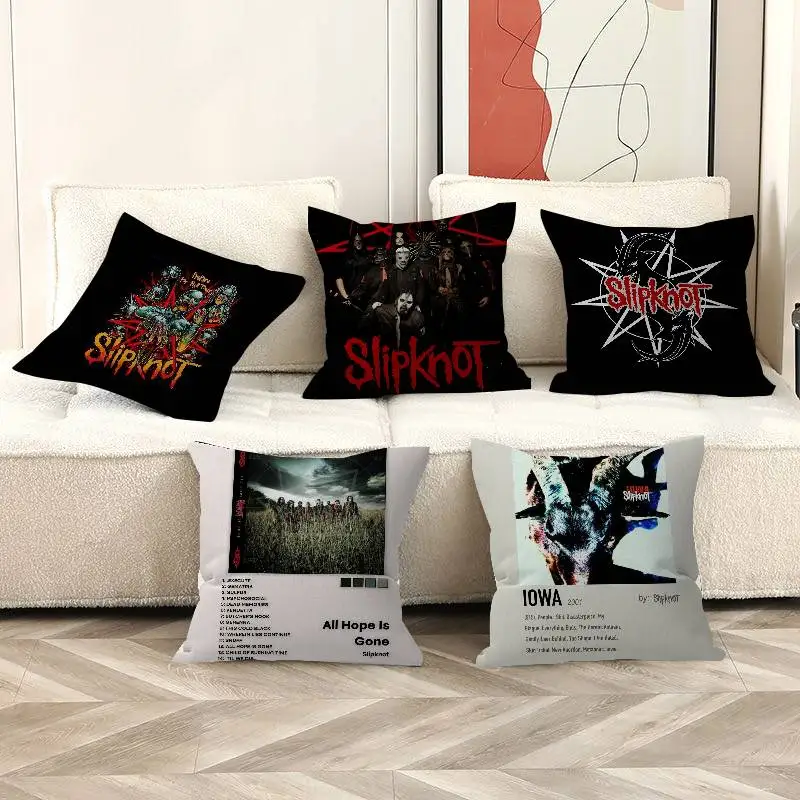 Heavy Metal Band Rap-Metal Music S-Slipknot pillow cover sofa cushion cover home room decoration children gift