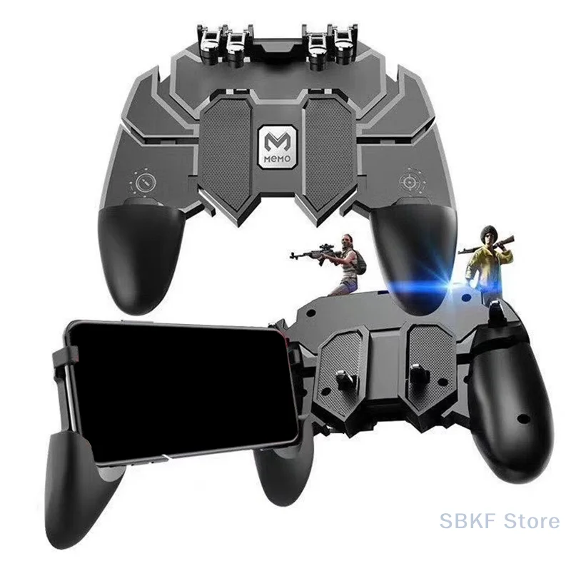 K21 Game Handle PUBG Mobile Phone Gamepad Joystick L1 R1 Trigger Game Shooter Controller