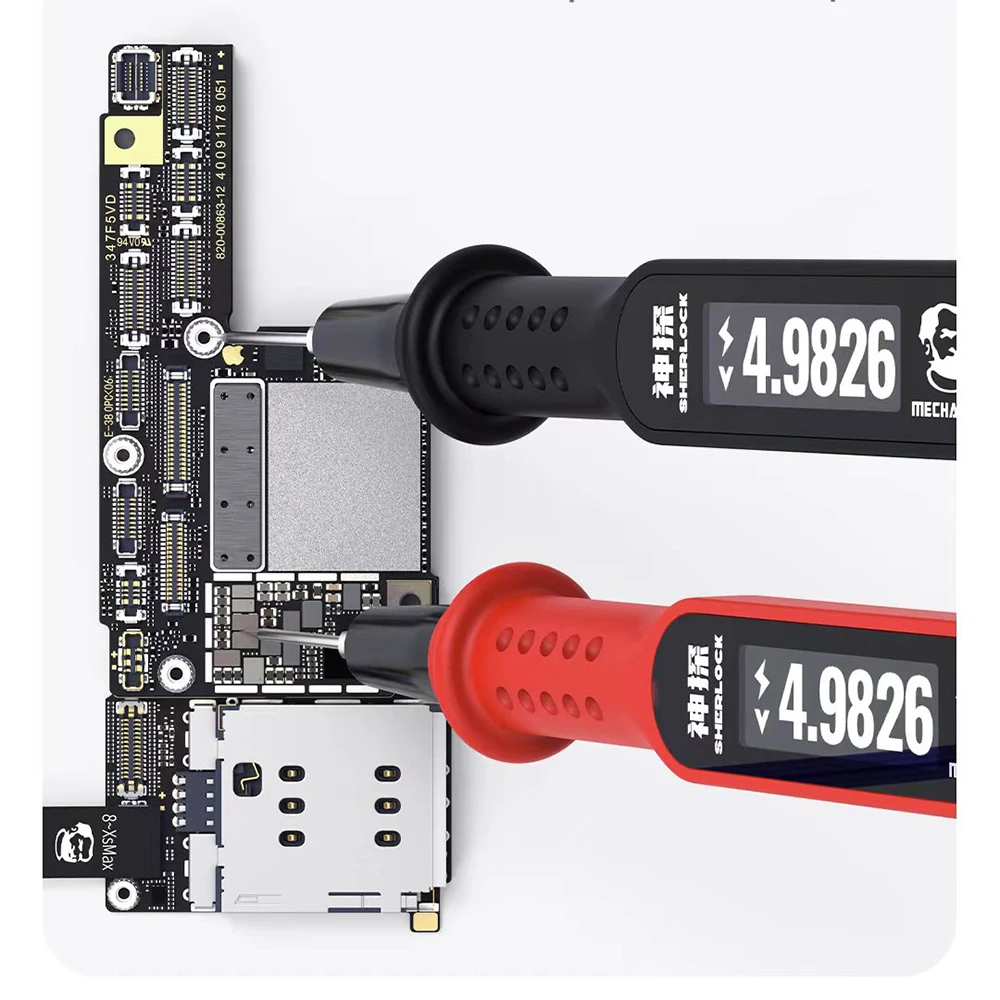 MECHANIC SHERLOCK Voltage Internal Resistance Meter with HD Display Mainboard Test Voltage Determine Fault Accurate Troubleshoot