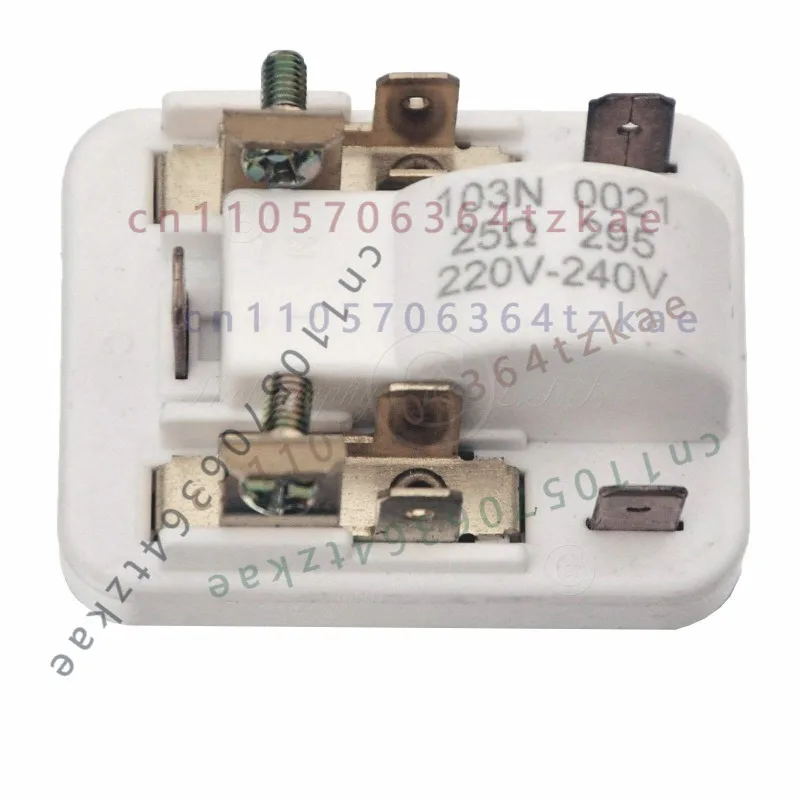 103N 0021 Refrigerator Compressor Start Relay PTC Starter For Haier Danfoss Siemens Bosch Fridge Freezer Repair Spare Part