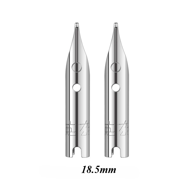 

Hero 18.5mm Nib Fountain Pen Universal Cylinder Tip Student Writing Practice Tip 0.5 Dark Tip Fountain Pens Accessories School