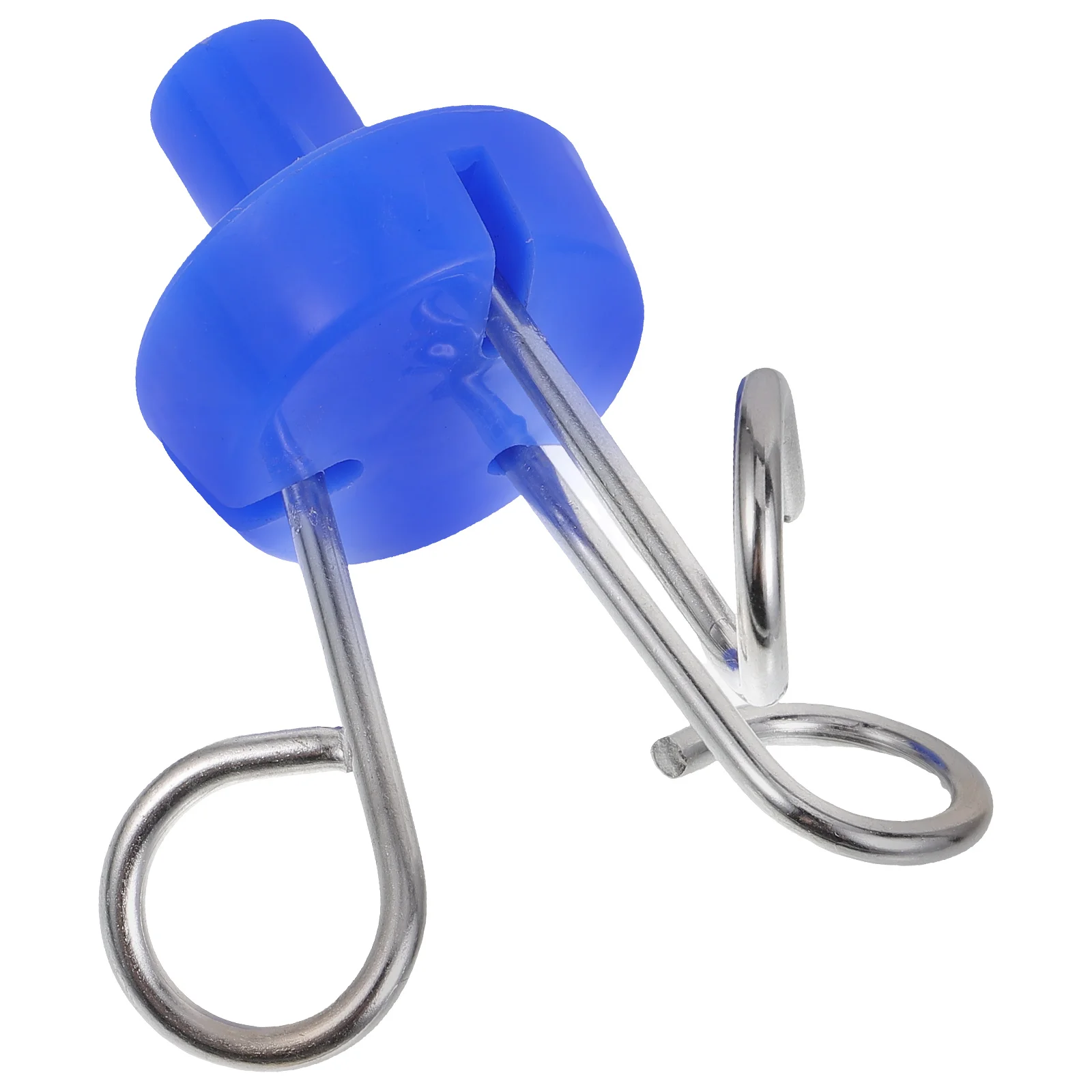 2 خطاف ملحقات حامل التسريب مكونات الرف العمودي من الفولاذ المقاوم للصدأ شماعات IV متينة للاستخدام الطويل للرعاية الصحية