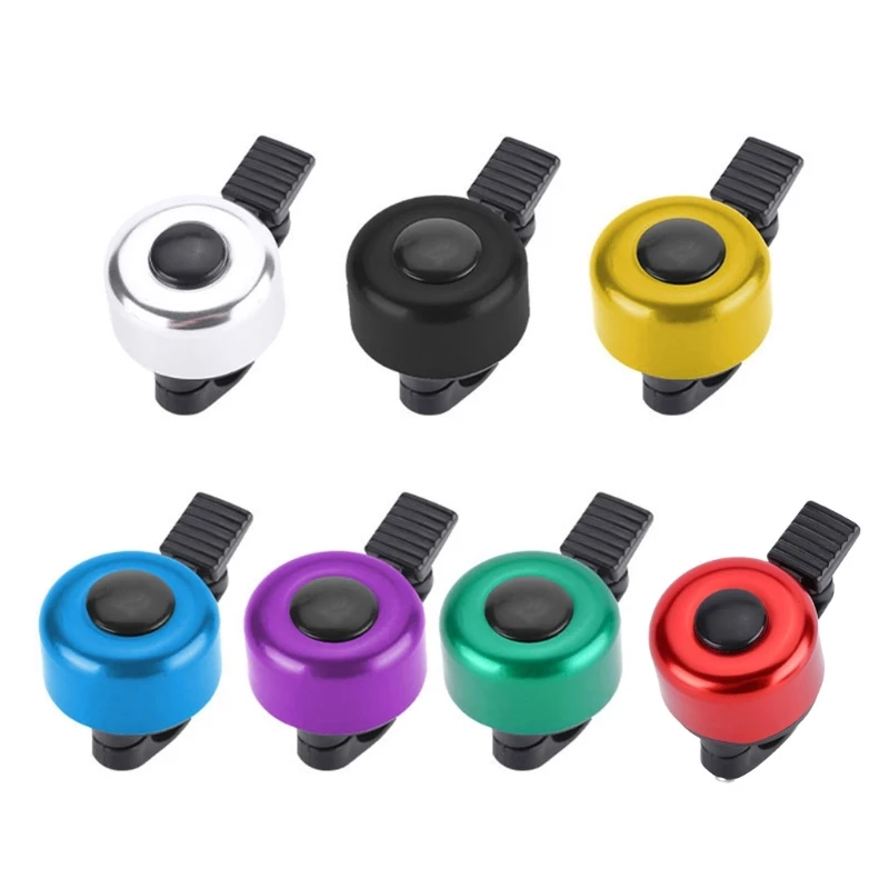 77HC Adjustable Bike Ring Bells Cycling Ringing Horn Mountain Bike Ring Bells Handlebar  Crisps Aluminum Alloy Bike Bells