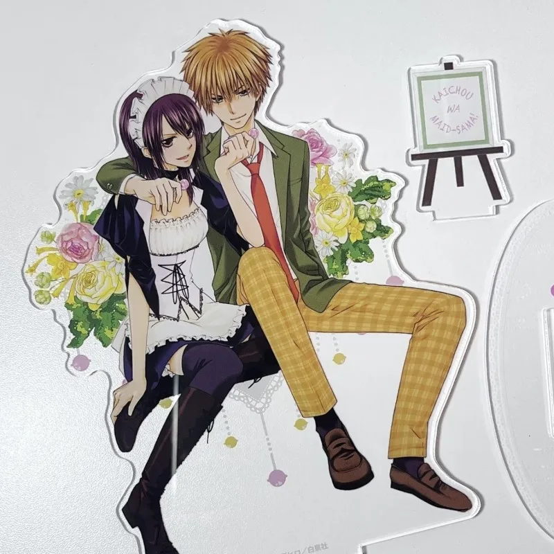 ¡Kaichou Wa Maid-sama! Figuras de acrílico con soporte Misaki Ayuzawa, adorno de personaje, colección de productos de Anime, juguetes, muñecas, regalos Kawaii