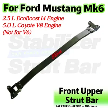 Estabilizador superior dianteiro Strut Bar Para Ford Mustang Mk6 2.3L EcoBoost 5.0L V8 2015-2022 Motor STB Strut Tower Brace Suspensão