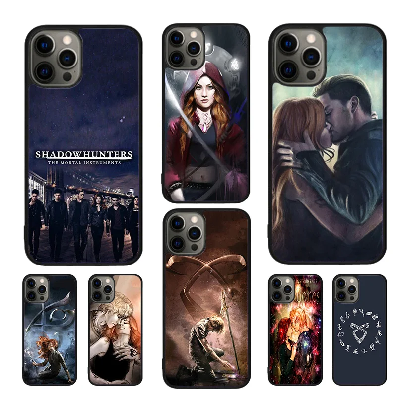 Shadowhunters TV Clary Fray Jace Mobile Phone Cases For iPhone 16 15 14 12 13 mini 11 Pro MAX apple 6 7 8 Plus SE2020 Coque