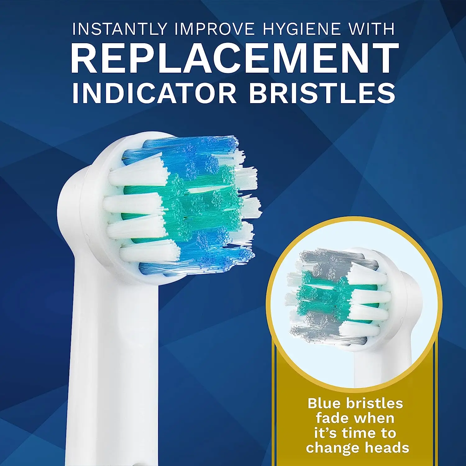 Têtes de rechange pour brosse à dents SB-17A 8pcs/20pcs avec 4pcs Caps Têtes de brosse de précision Soins quotidiens pour Oral b Brosse à dents