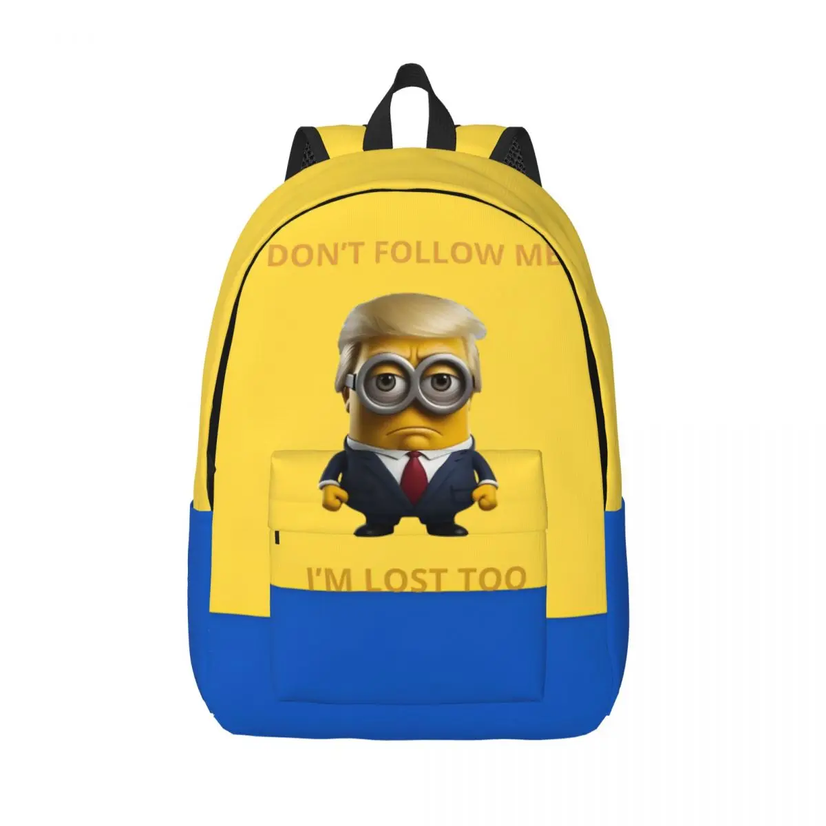 Little Confused Kindergarten Bag Minion Despicable Me Office Workers High Street Outdoor Gift Multi Compartment Kindergarten Bag