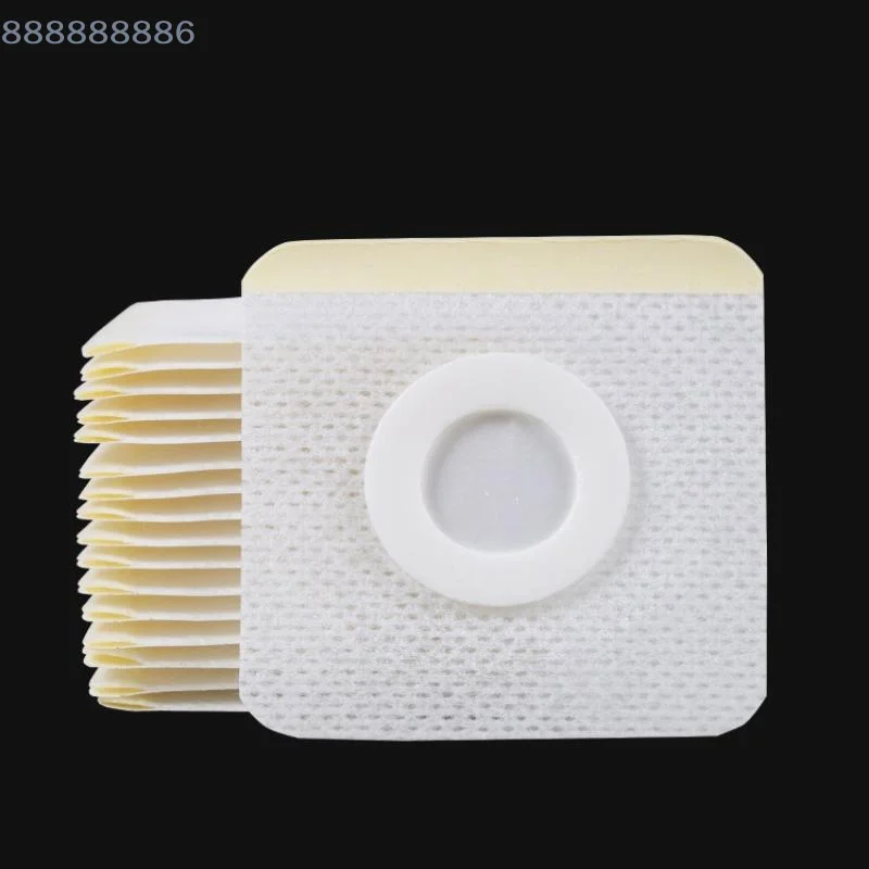 50 Pcs Comfortable Navel Adhesive Blank Body Patches for Belly Button Disposable Air-Permeable Fabric Plaster Stickers