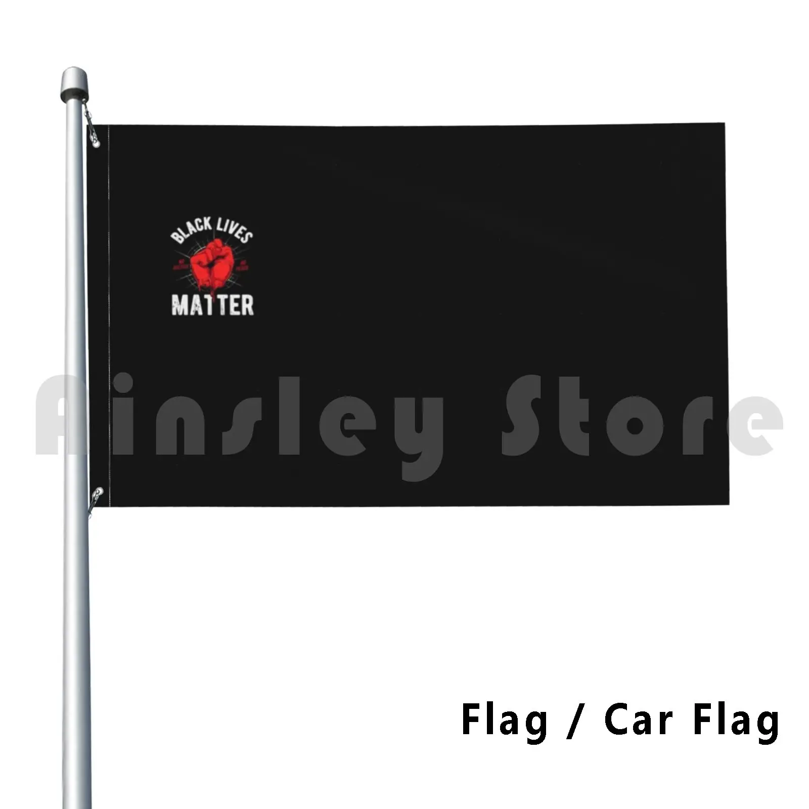 Black Lives Matter Flag Car Flag Funny Purchase Activist Non Profit Anarchism Anarchy Revolution