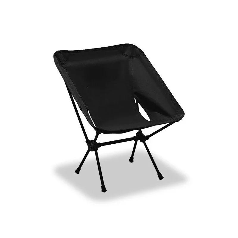 

Camping Outdoor Folding Stool Moon Chair Lightweight Aluminum Alloy Fishing Chair Folding Portable