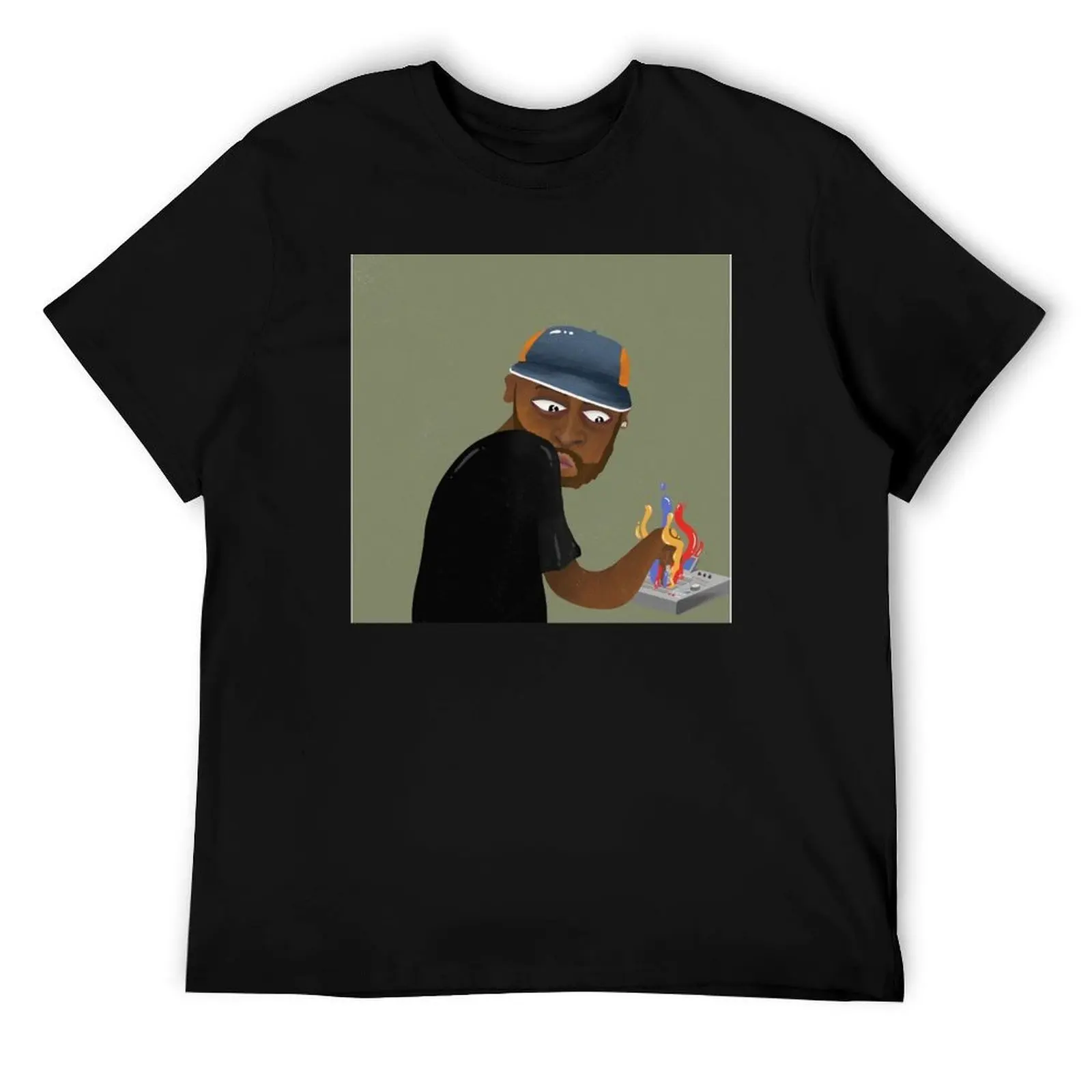 

J dilla donuts cartoons T-Shirt t shirts for man pack white anime t shirts for man T-Shirt