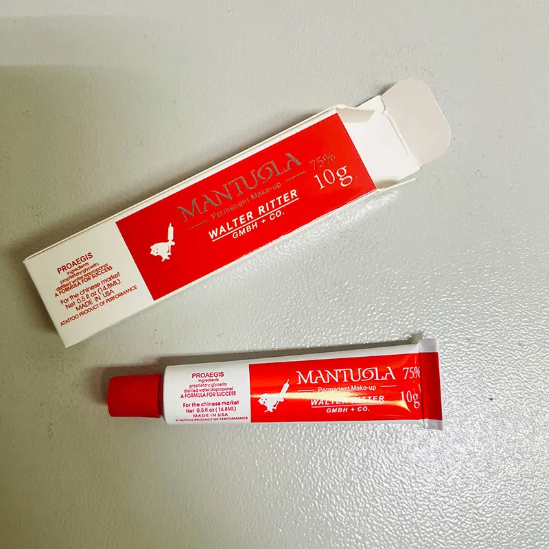 マイクロブレーディング、ピアス、メイクアップ、眉毛、唇用のタトゥー前クリーム 10g