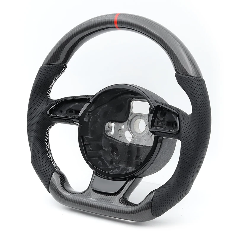 

TOP Carbon Car Steering Wheel for Audi A3 A4 A5 A6 A7 A8 S3 S4 S5 S6 S7 S8 Q3 Q5 Q7 Q8 SQ7 SQ8 RSQ7 RSQ8 RS3 RS4 Auto Parts