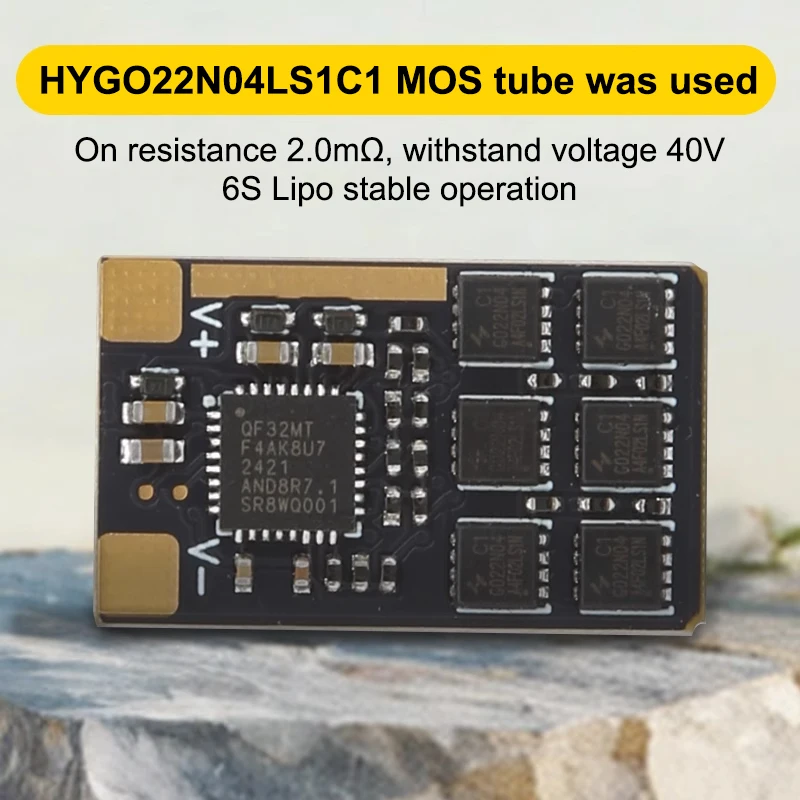 

FlyingRC Mini ESC 40A V1 32-битный моноблочный ESC Поддержка синусоидальной волны запуска Низкая скорость и высокий крутящий момент Низкоскоростной крутящий момент