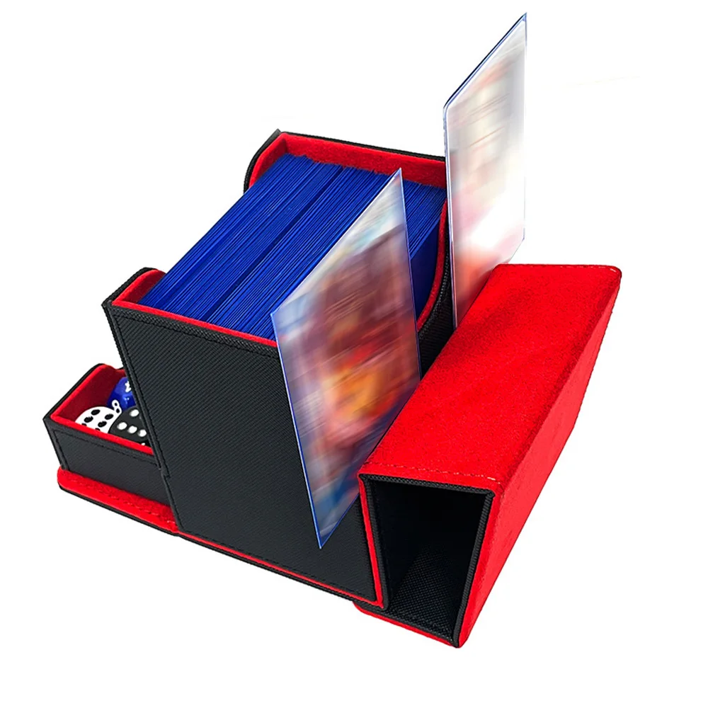 1pc Board Game Portable Magnetic Suction Cover Box, Drawer Storage Box, Board Game Competition Special Premium Card Box