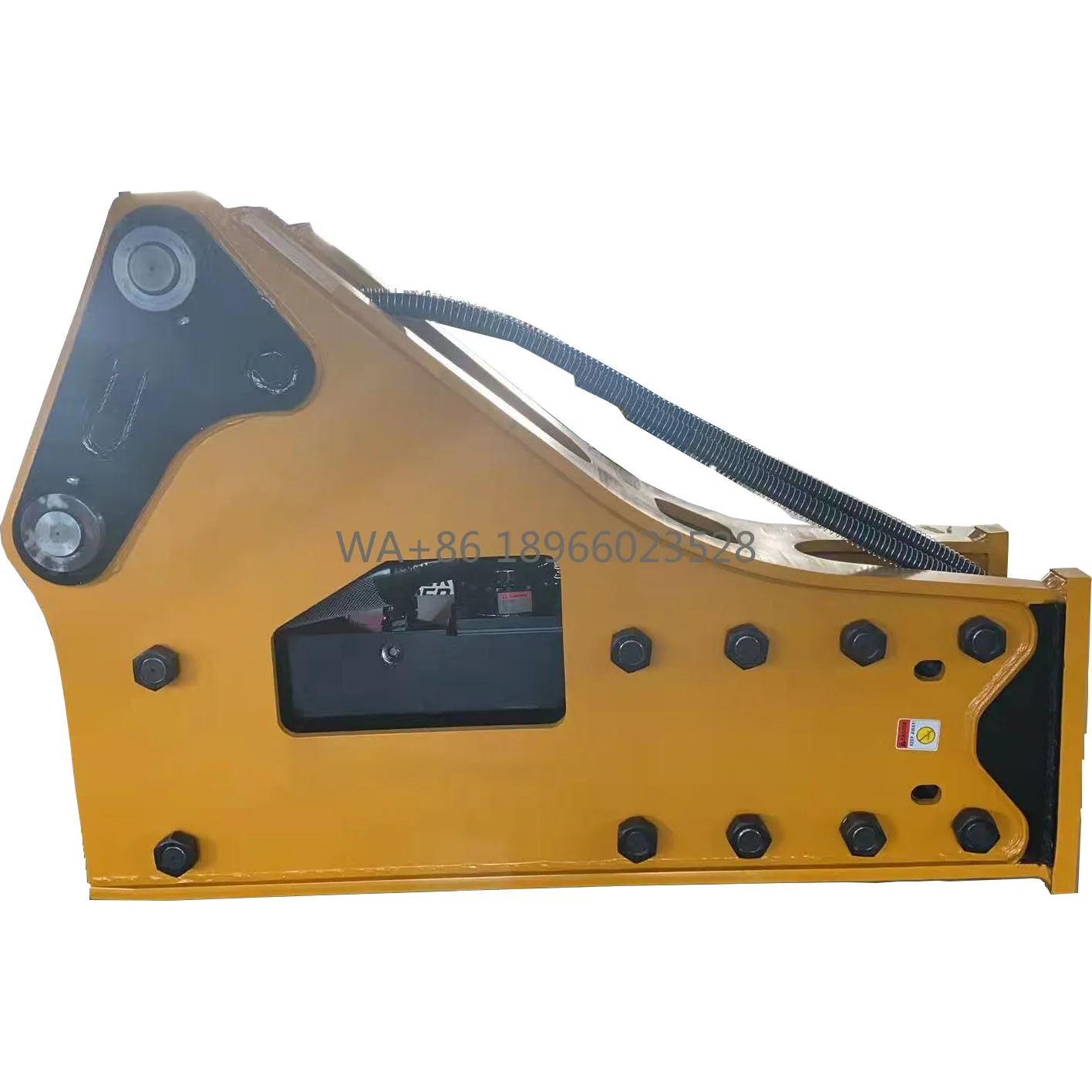 Martillo hidráulico/disyuntor hidráulico tipo silencio superior lateral de gran oferta para excavadora