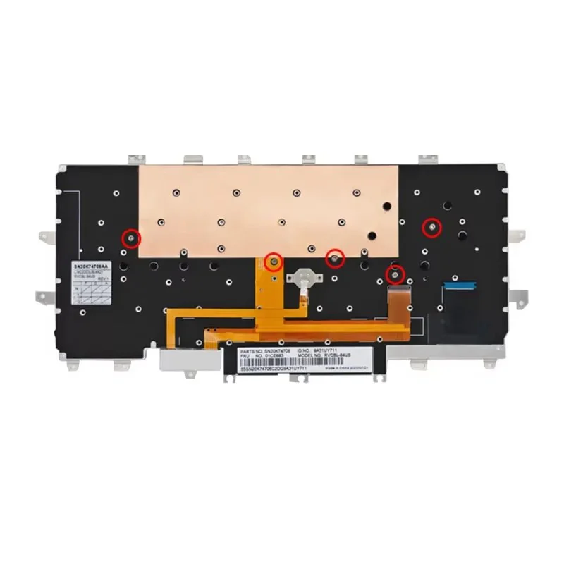 

Клавиатура для Lenovo ThinkPad X1 Carbon 4-го поколения, английский, США 00PA698, Великобритания, 00PA727 SN20K74775 с подсветкой, черная, новая