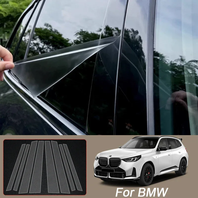 

B Pillars TPU Car Protective Film Transparent Body Sticker Paint Protection For BMW X1 IX1 U11 X2 X3 X4 X5 X6 IX I20 G01 G02 G05