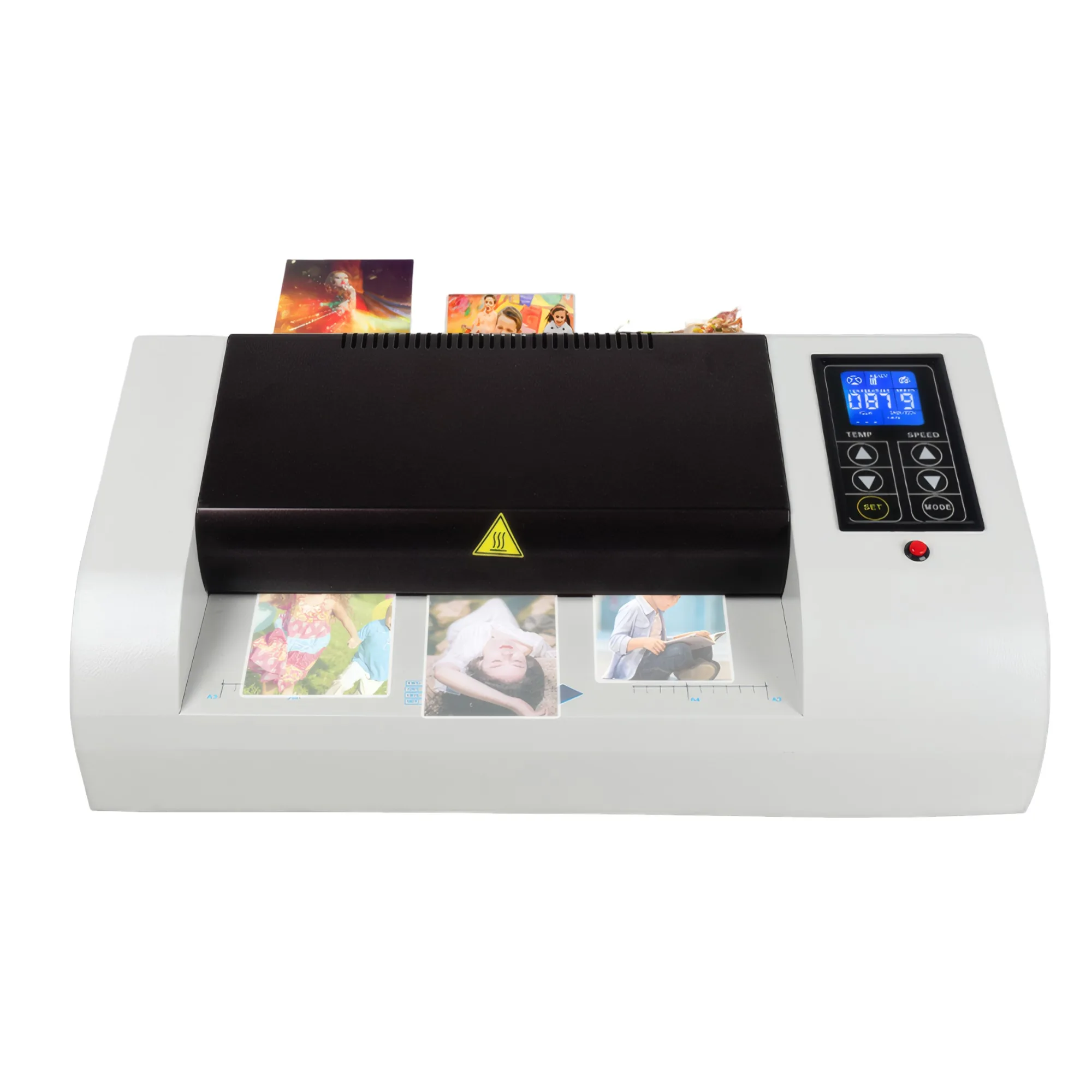 Коммерческий ламинатор BY-3306, размер А3, ширина 330 мм, быстрый и без пузырьков, 15 кг, 220 В для офисного использования