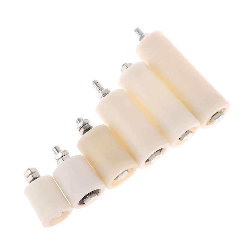 304 Stainless Steel Nylon Pulley/caster,Sliding Door Clip,Guide/Track Wheel,with Bearing,stable,durable