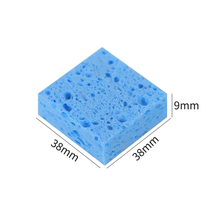 1PCS Soldering Iron Tip Cleaning Sponge High Temperature Enduring Cleaner Sponge For JBC /SUGON T26/I2C 2SCN Soldering Stations