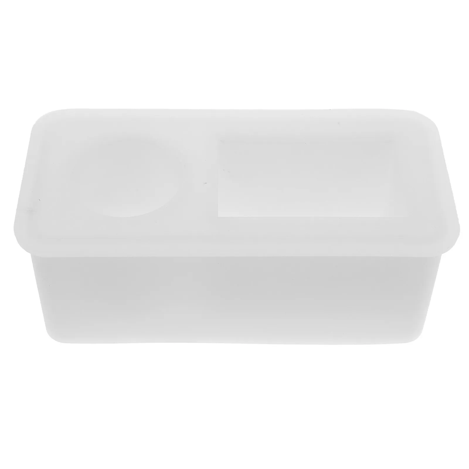 

1Pcs DIY Silicone Pen Holder Casting Mold for Epoxy Resin Art Flexible Non-Stick Reusable Makeup Brush Holder Pencil Container