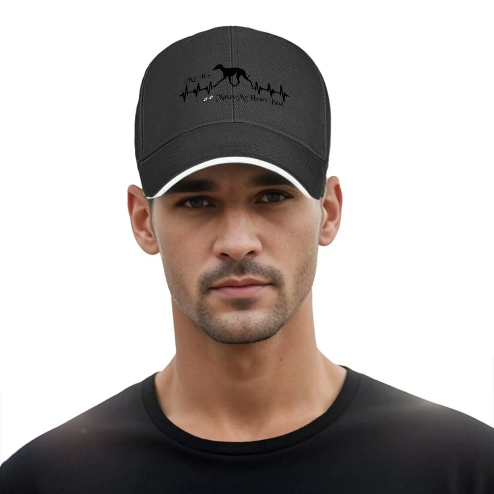 الإيطالية السلوقي ضربات القلب قبعة بيسبول Sunhat عيد ميلاد قبعات فاخرة سائق شاحنة قبعة الفتاة القبعات الرجالية