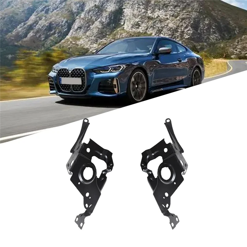 YSUN-support de garde-boue avant pour BMW série 3 4 M3 M4 G22 G23 G81 G82 G26 21-24, support de pare-chocs latéral, pièces de fixation en fer